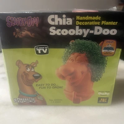 Maceta decorativa Chia Scooby-Doo Cartoon Network 2002 nueva sellada Foto 1 de 4