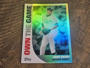 2008 Topps Jake Peavy Own The Game Insert Nmmt - Picture 1 of 3