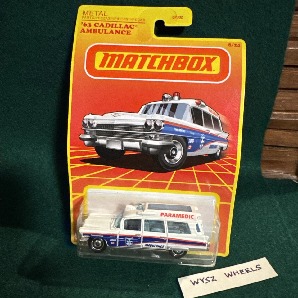 Ambulancia Cadillac Matchbox Target 2020 exclusiva serie retro 63 Foto 1 de 1