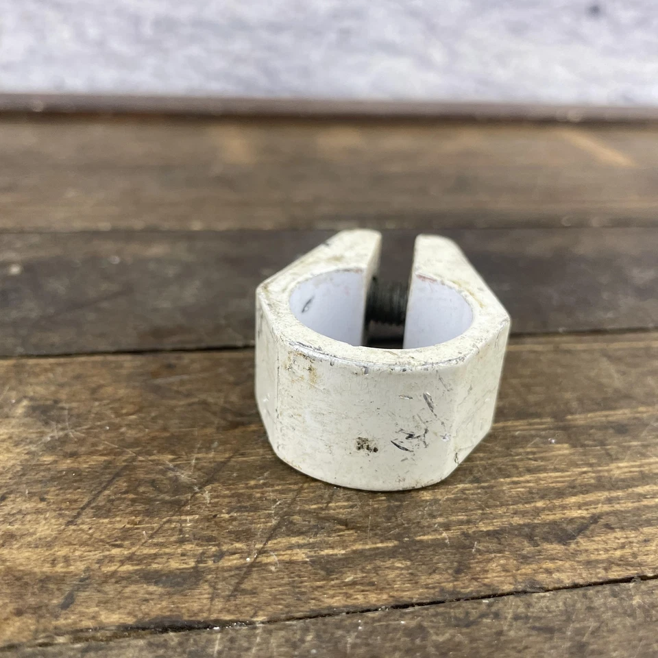 BMX Bicycle Seatpost Clamp 25.4mm Alloy Single Bolt Vintage Old School BMX Bike - Image 1 of 4