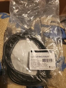 Cables To Gokvm & Networking 31342 5ft Cat 6 Patch Cable Black 550mhz - Picture 1 of 3