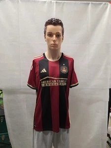 NWS Atlanta United Adidas Authentic Jersey 23/24 L MLS - Picture 1 of 13