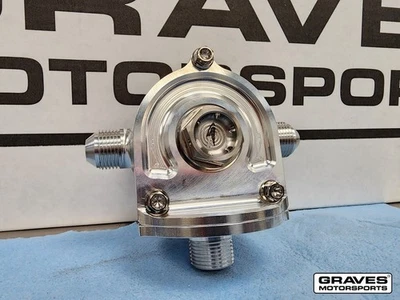 Montaje adaptador aceite Graves Kawasaki ZX4RR ZX4R Foto 1 de 3