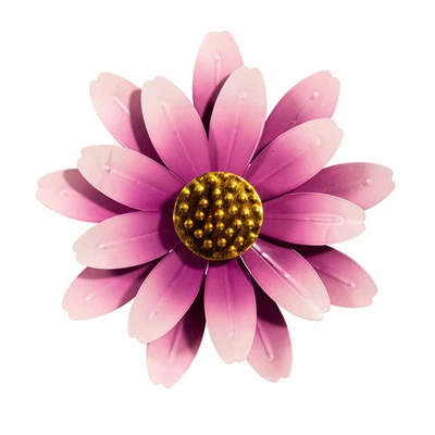 What She Shed Wind Spinner, Metal Pink Sunflower Wall Spinner, 13" - Изображение 1 из 3