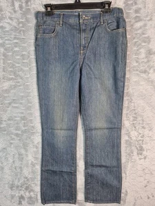 Children's Place Girls Jeans Boot Cut Semi-Evase Size 16 Stretch Med/Dark Wash - Picture 1 of 9