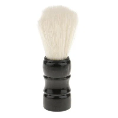 Synthetic Shaving Brush Soft Nylon Bristles Salon Home Beard Mustache Tool