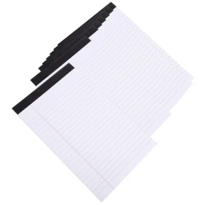 8 Pcs Take Paper Backpack Writing Pad White Lined Pads - Picture 1 of 12