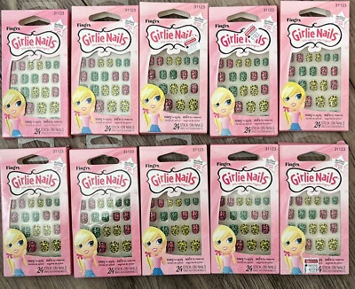 Fing'rs Girlie Nails 24 粒指甲母亲批准 10 件装 — 第 1/2 张图片