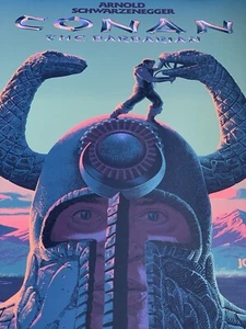 Mondo Conan der Barbar VARIANTE Siebdruck Poster von Laurent Durieux XXX/150 - Bild 1 von 8