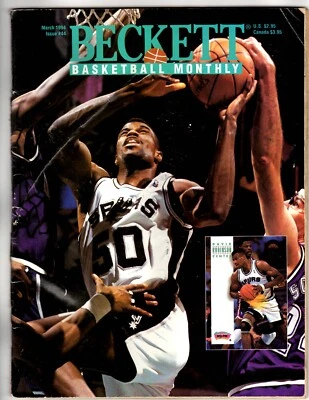 Baloncesto Beckett David Robinson John Stark usado marzo 1994 Foto 1 de 2