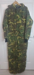 VTG 70s-80s Woodland Camo Insulated Coveralls w/Hood Mens Size S/M - Picture 1 of 12