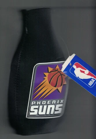 NBA BASKETBALL PHOENIX SUNS BEER BOTTLE HOLDER KOOZIE, NEOPHENE COOLER Cover