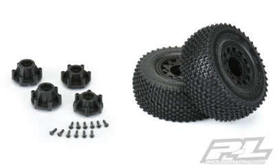 NEW Pro-Line Gladiator SC 2.2"/3.0" Tires Mounted : Slash 2wd & 4x4 Frt/ Rr - Image 1 of 4
