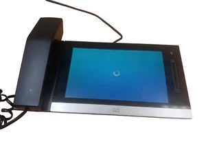 Cisco Tandberg TTC5-07 TelePresence Touch Screen Controller w/ Handset Working - Picture 1 of 6