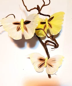 3 Schmetterlinge mit Clip - Deko - Ostern - Sommer - Bild 1 von 1