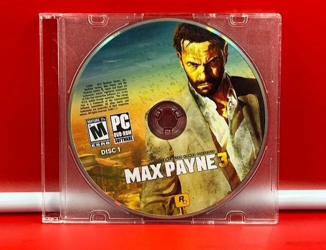 CD PC Video Max Payne 3 Rock Star Games 2012 disco 1 Foto 1 de 1