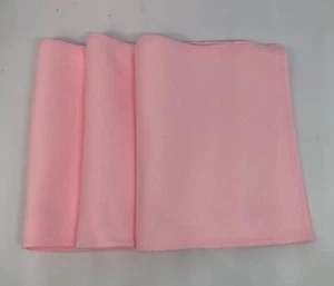 3 paños de limpieza facial de gamuza de microfibra - rosa - hecho en Corea - Imagen 1 de 9