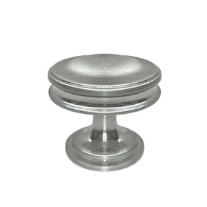 Knob Pull Round Kitchen/Bathroom Cabinet Hardware Brush Nickel KPT - Picture 1 of 4
