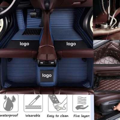 For Mercedes-Benz 2009-2025 B-Class Car Floor Mats Waterproof Liners Carpets - Image 1 of 4