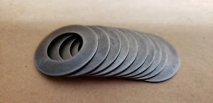 Rondelle a molla in acciaio id.1/2" od.1" spessore 1/32" (lotto di 10) - Foto 1 di 5