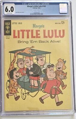1963 Marge's Little Lulu #169, Bring 'Em Back Alive! CGC 6.0 - Image 1 of 2