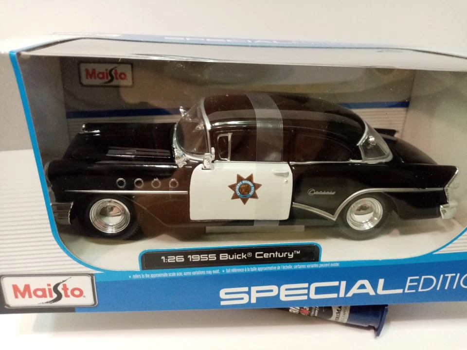 Maisto 531295 - Buick Century '55 1 24 Giocattolo 0696733838913 (zua)