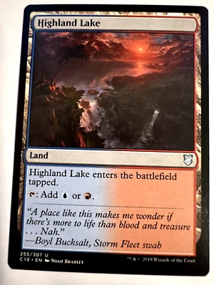 MTG Magic The Gathering Commander 2018 Highland Lake Uncommon LP - Image 1 of 2