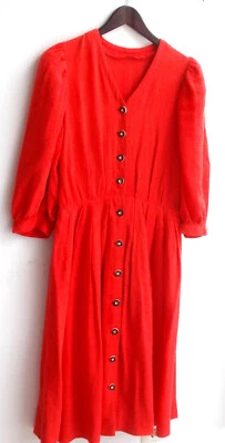 Damen Trachten Kleid rot Gr. 40 - Bild 1 von 2