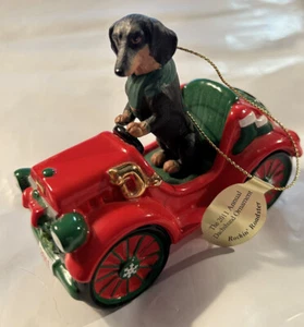 Rockin' Roadster Danbury Mint 2011 Dackel Annual Ornament - Bild 1 von 8