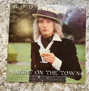 1976 Rod Stewart A Night On The Town WB Records Vinyl LP BS2938 - Picture 1 of 3