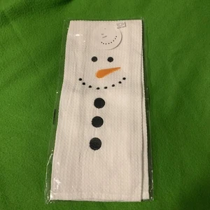 BRAND NEW Hallmark Snowman Towel, Ornament Towel - Picture 1 of 12