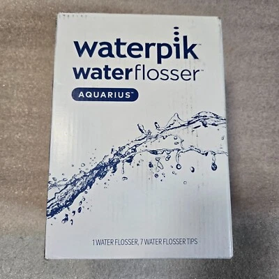 Limpiador dental de dientes Waterpik con hilo dental Acuario WP-662W Foto 1 de 4
