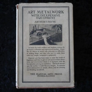 Art Metalwork with Inexpensive Equipment by Arthur F. Payne 1929 Collectible HC - Picture 1 of 14