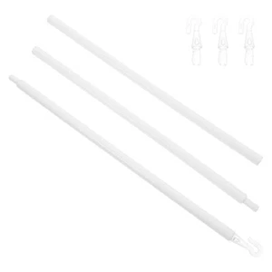 Curtain Accessories Wand Blinds with Hook Rod Window Office Travel Opener Stick - Picture 1 of 12