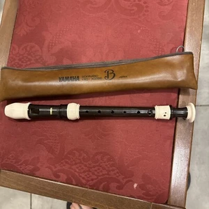 Vintage Yamaha Soprano YRS - 302B II Recorder Baroque with Original Case 3 Piece - Picture 1 of 4