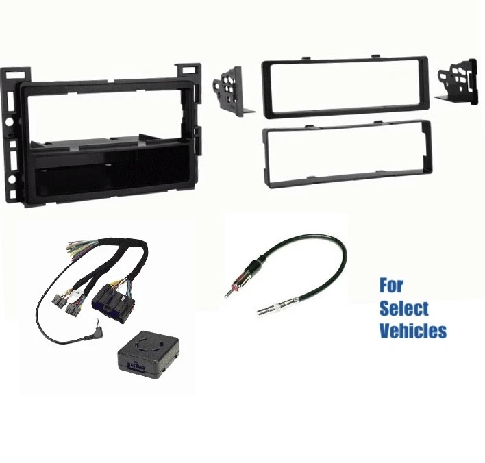 Combo de kit de cable de tablero de instalación de radio estéreo para automóvil Din único para algunos GM HHR G5, etc. Foto 1 de 1