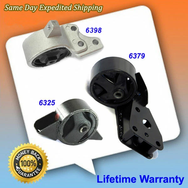 Motor Motor y transmisión. Juego de montaje 3 piezas para 91-93 Nissan NX 1,6 L transmisión automática. M1044 Foto 1 de 4