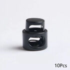 10pcs Cord Lock Clip Spring Buckle Toggle Stopper Single Hole Metal Clasp CA 