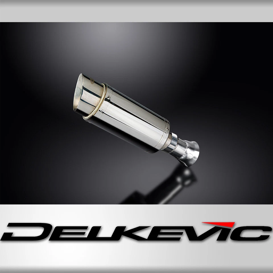 KTM 1290 Super Duke 2014-2019 Kit de silenciador de escape redondo de acero inoxidable de 8" sin cordones Foto 1 de 4