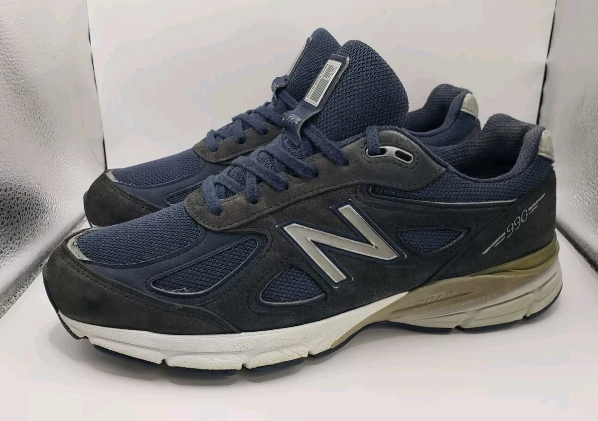 New Balance 990v4 Made In USA Navy Silver for sale | eBay