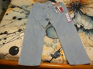 Levi Strauss Signature Jeans - Größe 40 x 30 Regular Fit Blue Denim - Straight Leg - Bild 1 von 7