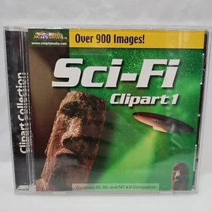 Sci-Fi Clipart 1 Simply Media Windows 98 95 NT 4.0 CD - Afbeelding 1 van 11