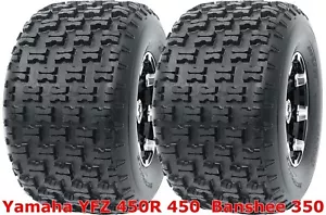 Yamaha YFZ 450R 450 Banshee 350 Set 2 Rear 20x10-9 20x10x9 Sport ATV Tires - Picture 1 of 2