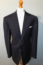 Vintage Chester Barrie navy blazer size 46