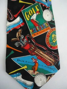 Camisetas de golf Addiction negras verdes rojas azules marrones con corbata de seda de 59 - Imagen 1 de 3