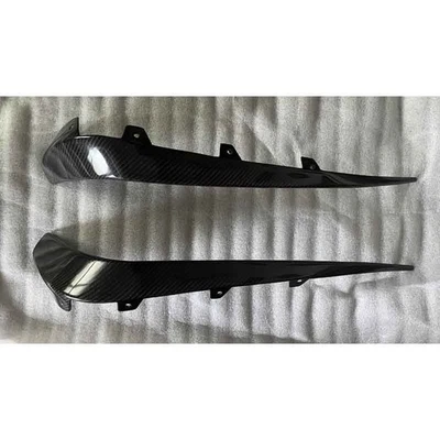 Parachoques delantero seco de fibra de carbono Canards divisor para Benz CLS63 AMG S C218 15-18 Foto 1 de 4