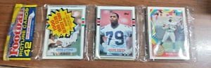1989 Topps Football Rack Pack Jacob Green Seahawk HOF on Top 42 Sealed cards - Picture 1 of 5