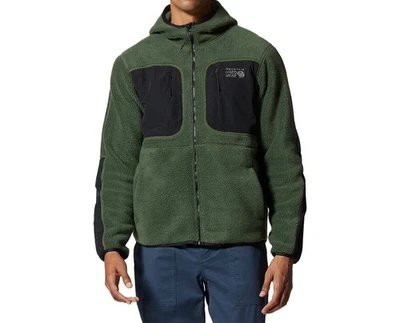 Jaqueta com Capuz Mountain Hardwear Hipcamp Lã (Tamanho G) Verde Masculina NOVA Inverno - Imagem 1 de 4