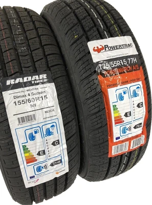 Ganzjahresreifen smart fortwo 451 Allwetter 155/60 175/55 vier Stück FABRIKNEU - Bild 1 von 2