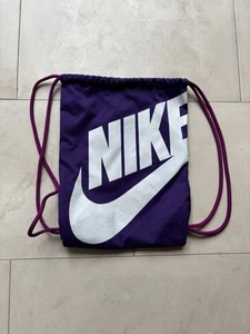 Nike Women's Purple Gym Bag - Picture 1 of 2